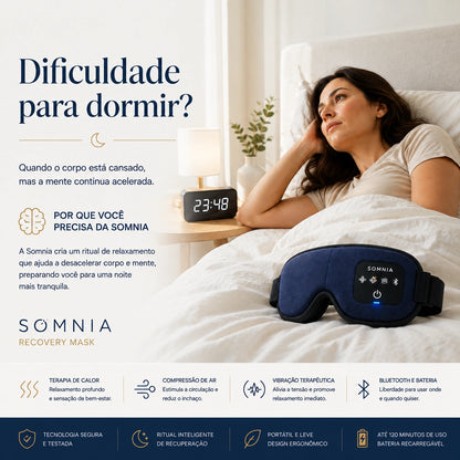SOMNIA -Sistema Inteligente de Recuperação e Relaxamento no sono e ansiedade