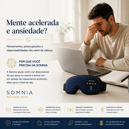 SOMNIA -Sistema Inteligente de Recuperação e Relaxamento no sono e ansiedade